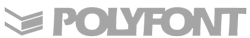 Logo Polyfont - Client Fastilog logiciel RH de gestion des temps et des activités Roubaix Nord